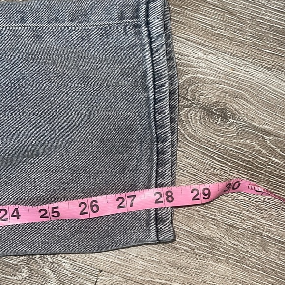 Abercrombie & Fitch Womens The Ankle Straight Ultra High Rise Gray Jean 28 long - Picture 5 of 7